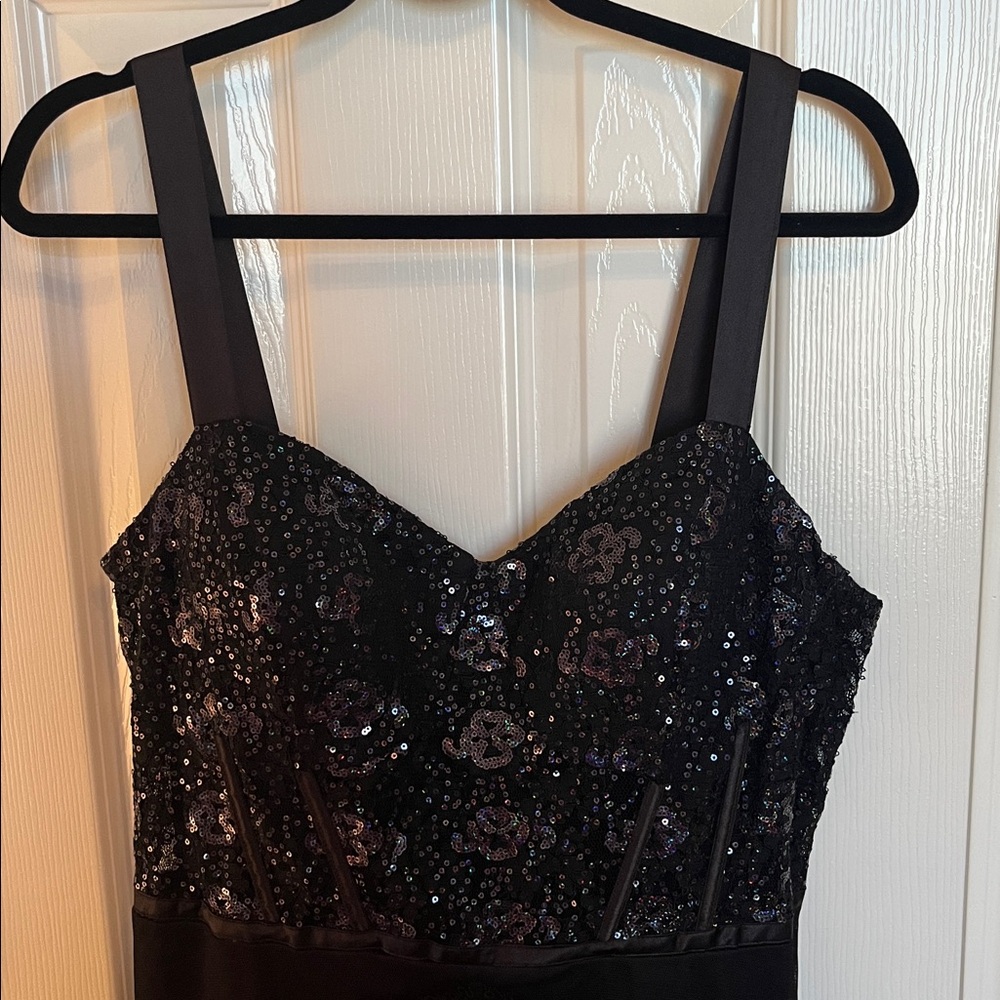 City Studio Sequin Tulle Gown - Picture 3 of 14